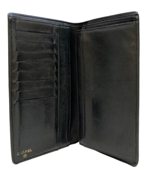 CHANEL（シャネル）CHANEL (シャネル) ココマーク長財布 ブラックの古着・服飾アイテム