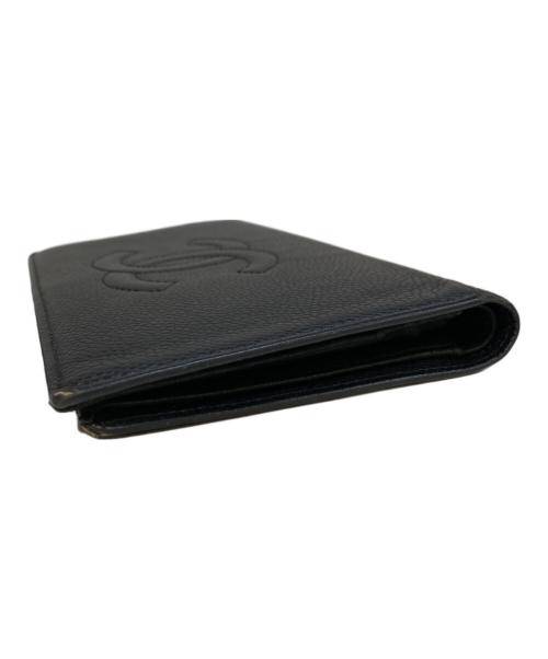 CHANEL（シャネル）CHANEL (シャネル) ココマーク長財布 ブラックの古着・服飾アイテム