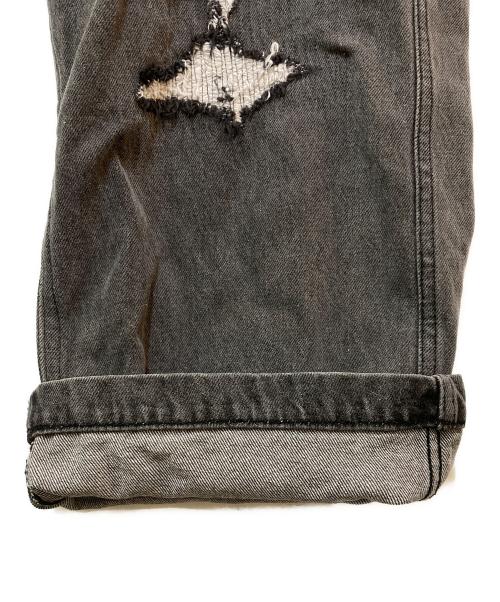 X-LARGE（エクストララージ）X-LARGE (エクストララージ) SKOLOCT (スコロクト) EASY DENIM PANTS　101233031025 ブラック サイズ:Mの古着・服飾アイテム