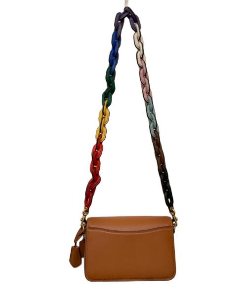 COACH（コーチ）COACH (コーチ) ストゥディオショルダーバッグ 19 ウィズパッチ ブラウンの古着・服飾アイテム