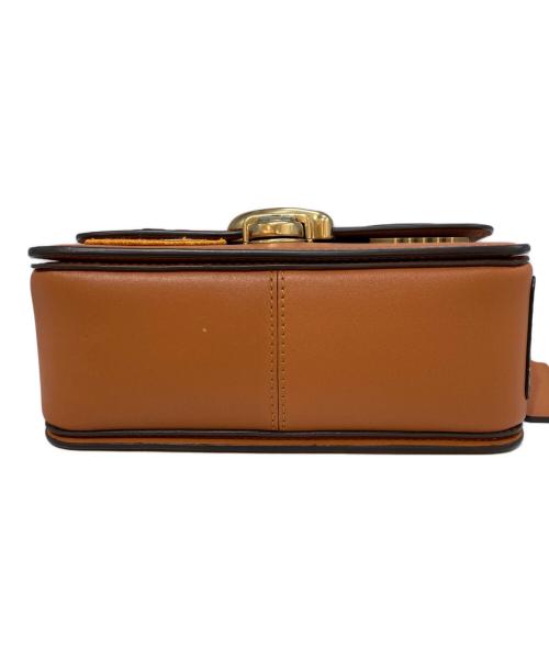 COACH（コーチ）COACH (コーチ) ストゥディオショルダーバッグ 19 ウィズパッチ ブラウンの古着・服飾アイテム