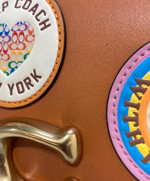 COACH（コーチ）COACH (コーチ) ストゥディオショルダーバッグ 19 ウィズパッチ ブラウンの古着・服飾アイテム