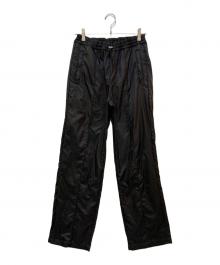 Onitsuka Tiger（オニツカタイガー）の古着「イージーナイロンパンツ　2181A839」｜ブラック