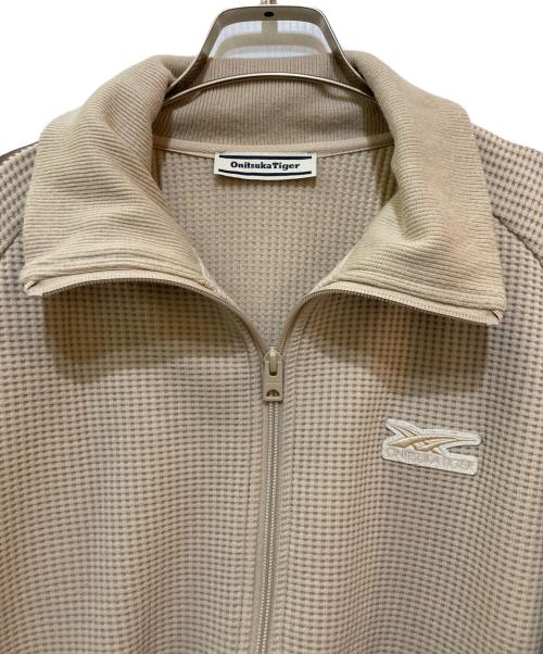 Onitsuka Tiger（オニツカタイガー）Onitsuka Tiger (オニツカタイガー) TRACK TOP ベージュ サイズ:Lの古着・服飾アイテム
