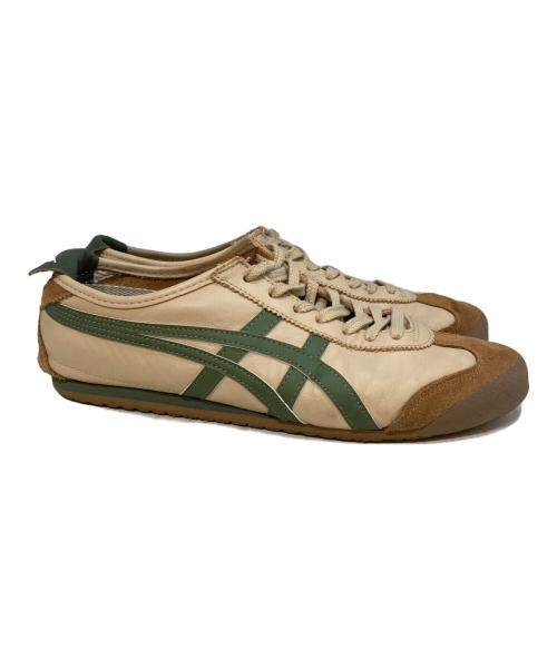 Onitsuka Tiger（オニツカタイガー）Onitsuka Tiger (オニツカタイガー) MEXICO 66 ベージュ サイズ:27の古着・服飾アイテム