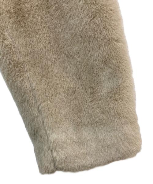 Curensology（カレンソロジー）Curensology (カレンソロジー) ミンクライクファーブルゾン　CL407142ER-00 ベージュ サイズ:Fの古着・服飾アイテム