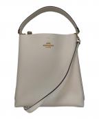 COACHコーチ）の古着「モリー バケット バッグ　CA214」｜アイボリー