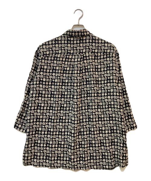 FENDI（フェンディ）FENDI (フェンディ) 総柄シルクブラウス ブラック サイズ:40の古着・服飾アイテム