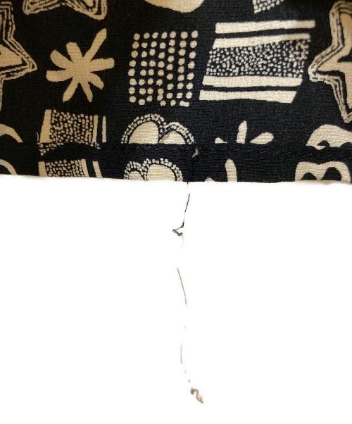 FENDI（フェンディ）FENDI (フェンディ) 総柄シルクブラウス ブラック サイズ:40の古着・服飾アイテム