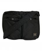 PORTERポーター）の古着「TANKER ショルダーバッグ」｜ブラック