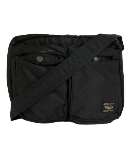 PORTER（ポーター）PORTER (ポーター) TANKER ショルダーバッグ ブラックの古着・服飾アイテム