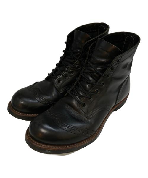 RED WING（レッドウィング）RED WING (レッドウィング) ブローグレンジャー ブラック サイズ:26の古着・服飾アイテム
