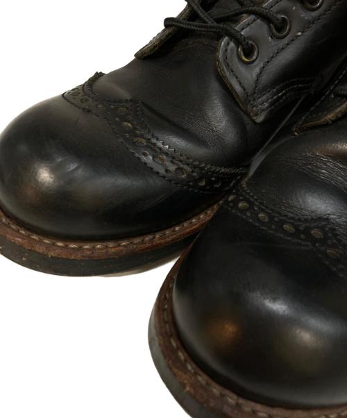 RED WING（レッドウィング）RED WING (レッドウィング) ブローグレンジャー ブラック サイズ:26の古着・服飾アイテム