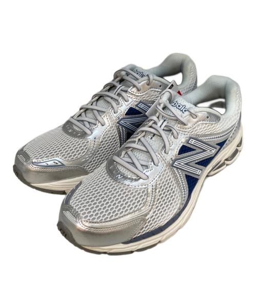 NEW BALANCE（ニューバランス）NEW BALANCE (ニューバランス) ローカットスニーカー シルバー サイズ:27.5の古着・服飾アイテム