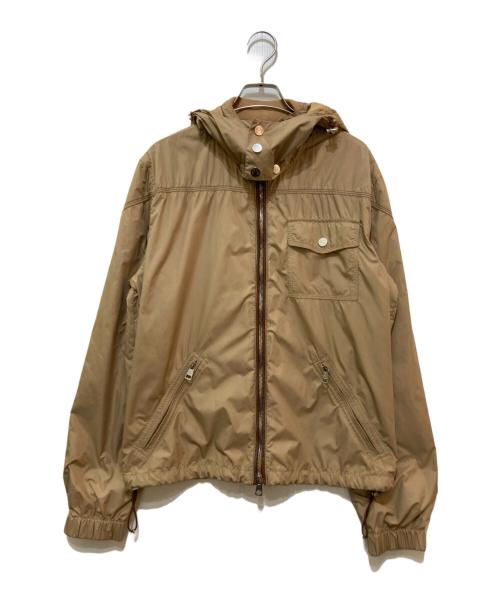 MONCLER（モンクレール）MONCLER (モンクレール) パイピングナイロンジャケット　Z7EJ044 ベージュ サイズ:2の古着・服飾アイテム