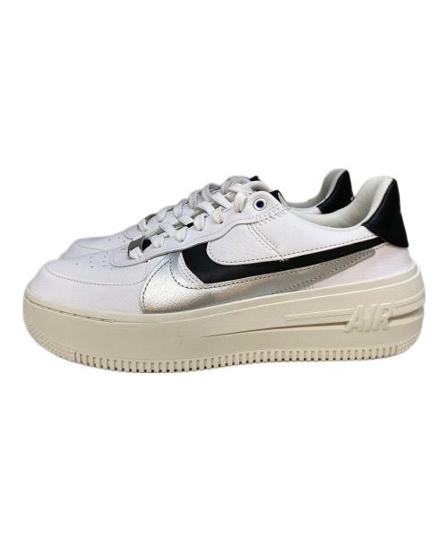NIKE（ナイキ）NIKE (ナイキ) W AIR FORCE 1 PLT.AF.ORM LV8　DX3199-100　 ホワイト サイズ:25の古着・服飾アイテム