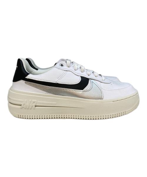NIKE（ナイキ）NIKE (ナイキ) W AIR FORCE 1 PLT.AF.ORM LV8　DX3199-100　 ホワイト サイズ:25の古着・服飾アイテム