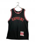 SUPREME×MITCHELL & NESSシュプリーム×ミッチェルアンドネス）の古着「Basketball Jersey」｜ブラック