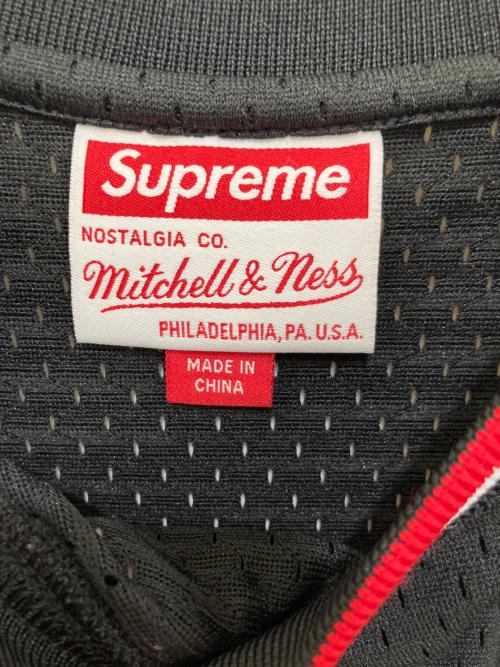 SUPREME（シュプリーム）SUPREME (シュプリーム) MITCHELL & NESS (ミッチェルアンドネス) Basketball Jersey ブラック サイズ:Mの古着・服飾アイテム