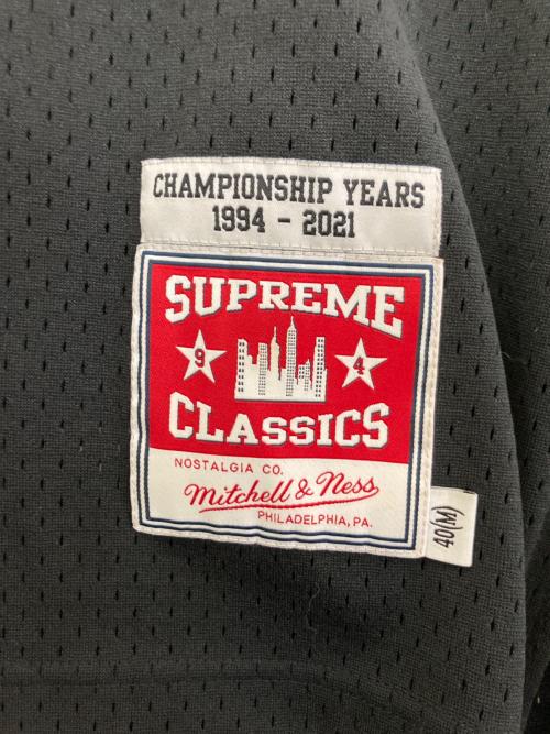 SUPREME（シュプリーム）SUPREME (シュプリーム) MITCHELL & NESS (ミッチェルアンドネス) Basketball Jersey ブラック サイズ:Mの古着・服飾アイテム