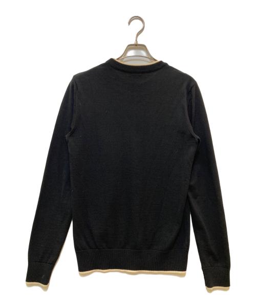 BALMAIN（バルマン）BALMAIN (バルマン) PULL AVEC LOGO　W8H6376M265 ブラック サイズ:Sの古着・服飾アイテム