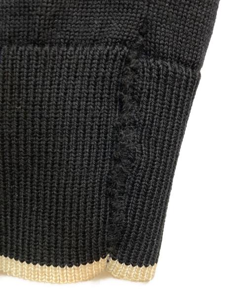 BALMAIN（バルマン）BALMAIN (バルマン) PULL AVEC LOGO　W8H6376M265 ブラック サイズ:Sの古着・服飾アイテム