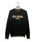 BALMAIN（バルマン）の古着「PULL AVEC LOGO　W8H6376M265」｜ブラック