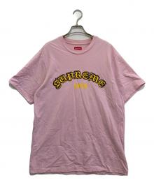 SUPREME（シュプリーム）の古着「old english glow s/s top」｜ピンク