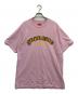 SUPREME（シュプリーム）の古着「old english glow s/s top」｜ピンク