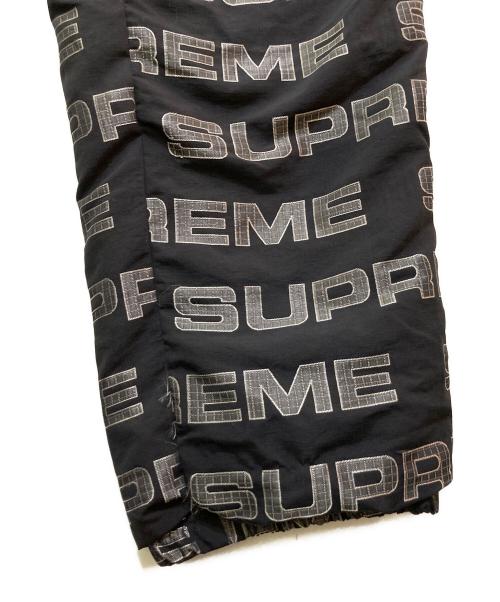 SUPREME（シュプリーム）SUPREME (シュプリーム) logo ripstop track pant ブラック サイズ:SMALLの古着・服飾アイテム
