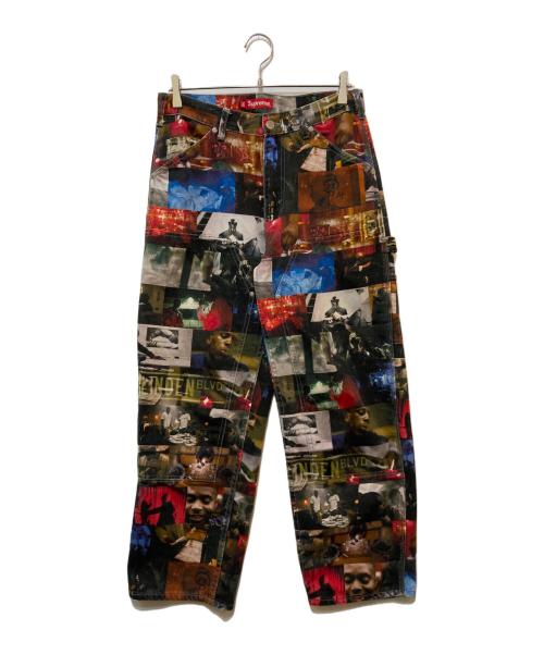 SUPREME（シュプリーム）SUPREME (シュプリーム) nas and dmx collage double knee denim マルチカラー サイズ:30の古着・服飾アイテム