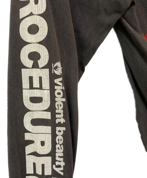 SAINT MICHAEL（セントマイケル）SAINT MICHAEL (セントマイケル) LS TEE/UNKNOWN/BLACK ブラック サイズ:Mの古着・服飾アイテム