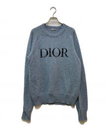 Dior（ディオール）の古着「Peter Doig ニットセーター　143M657AT296」｜ネイビー