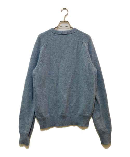 Dior（ディオール）Dior (ディオール) Peter Doig ニットセーター　143M657AT296 ネイビー サイズ:Ｌの古着・服飾アイテム