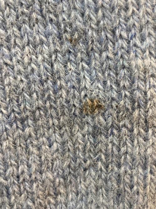 Dior（ディオール）Dior (ディオール) Peter Doig ニットセーター　143M657AT296 ネイビー サイズ:Ｌの古着・服飾アイテム