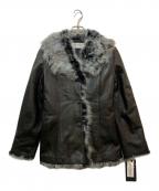 BALMAINバルマン）の古着「ラムレザーコート」｜ブラック