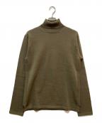Y's for menワイズフォーメン）の古着「ウールタートルネックニット　MG-K10-132」｜カーキ