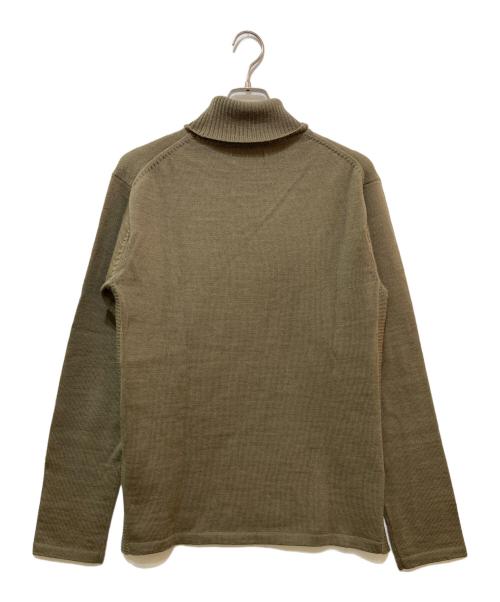Y's for men（ワイズフォーメン）Y's for men (ワイズフォーメン) ウールタートルネックニット　MG-K10-132 カーキ サイズ:3の古着・服飾アイテム