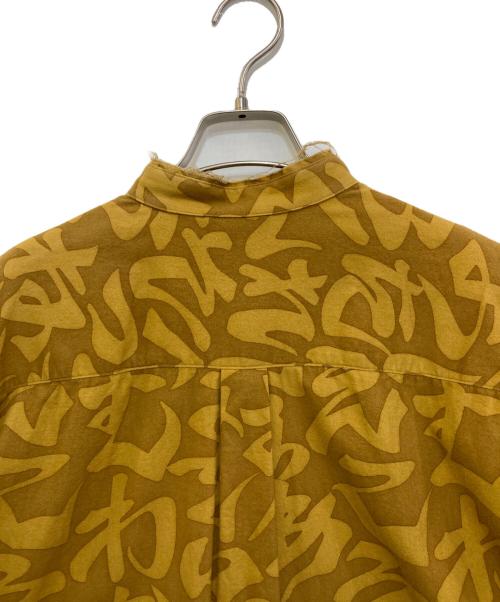 SASQUATCHfabrix.（サスクワッチファブリックス）SASQUATCHfabrix. (サスクワッチファブリックス) IROHA PATTERN LONG SHIRT ベージュ サイズ:Lの古着・服飾アイテム