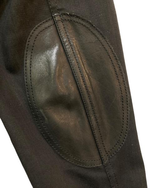 ALEXANDER McQUEEN（アレキサンダーマックイーン）ALEXANDER McQUEEN (アレキサンダーマックイーン) レザー切替ジップアップジャケット　427621 QHZ94 ブラック サイズ:48の古着・服飾アイテム