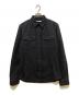 GIVENCHY（ジバンシィ）の古着「クラッシュデニムジャケット　16S0909471」｜ブラック