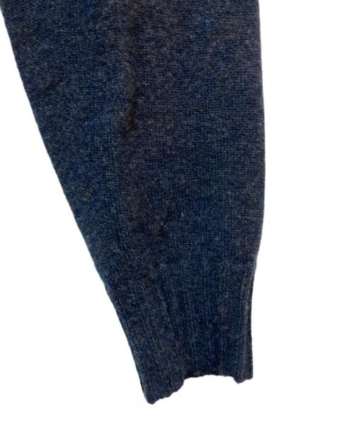 ETRO（エトロ）ETRO (エトロ) Vネックカシミヤウールニット ネイビー サイズ:Mの古着・服飾アイテム