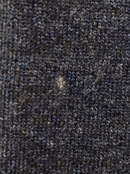 ETRO（エトロ）ETRO (エトロ) Vネックカシミヤウールニット ネイビー サイズ:Mの古着・服飾アイテム