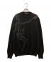 ALEXANDER McQUEEN（アレキサンダーマックイーン）の古着「ウールスカルニット　506994 Q1WJH」｜ブラック