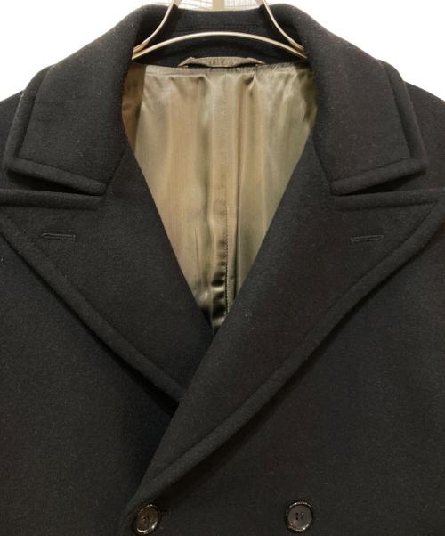 ALEXANDER McQUEEN（アレキサンダーマックイーン）ALEXANDER McQUEEN (アレキサンダーマックイーン) Pコート　349185 QDV02 ブラック サイズ:48の古着・服飾アイテム