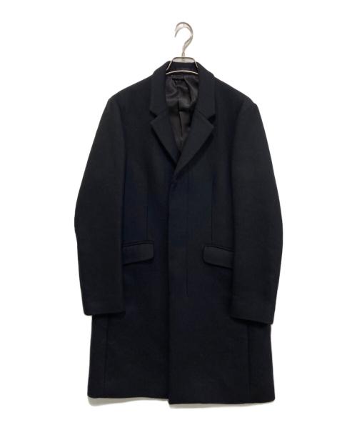 KNOTT（ノット）KNOTT (ノット) ウールナイロンチェスターコート ネイビー サイズ:1の古着・服飾アイテム