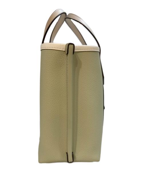 TORY BURCH（トリーバーチ）TORY BURCH (トリーバーチ) カラーブロックスモールトート グリーンの古着・服飾アイテム