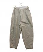 ARGUEアーギュ）の古着「リネン混イージーパンツ　AR25SS-AP022」｜ベージュ