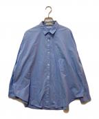 ARGUEアーギュ）の古着「organic cotton comfort shirt」｜ブルー
