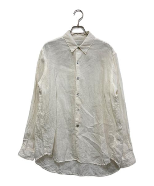 ARGUE（アーギュ）ARGUE (アーギュ) リネンシャツ ホワイト サイズ:1の古着・服飾アイテム